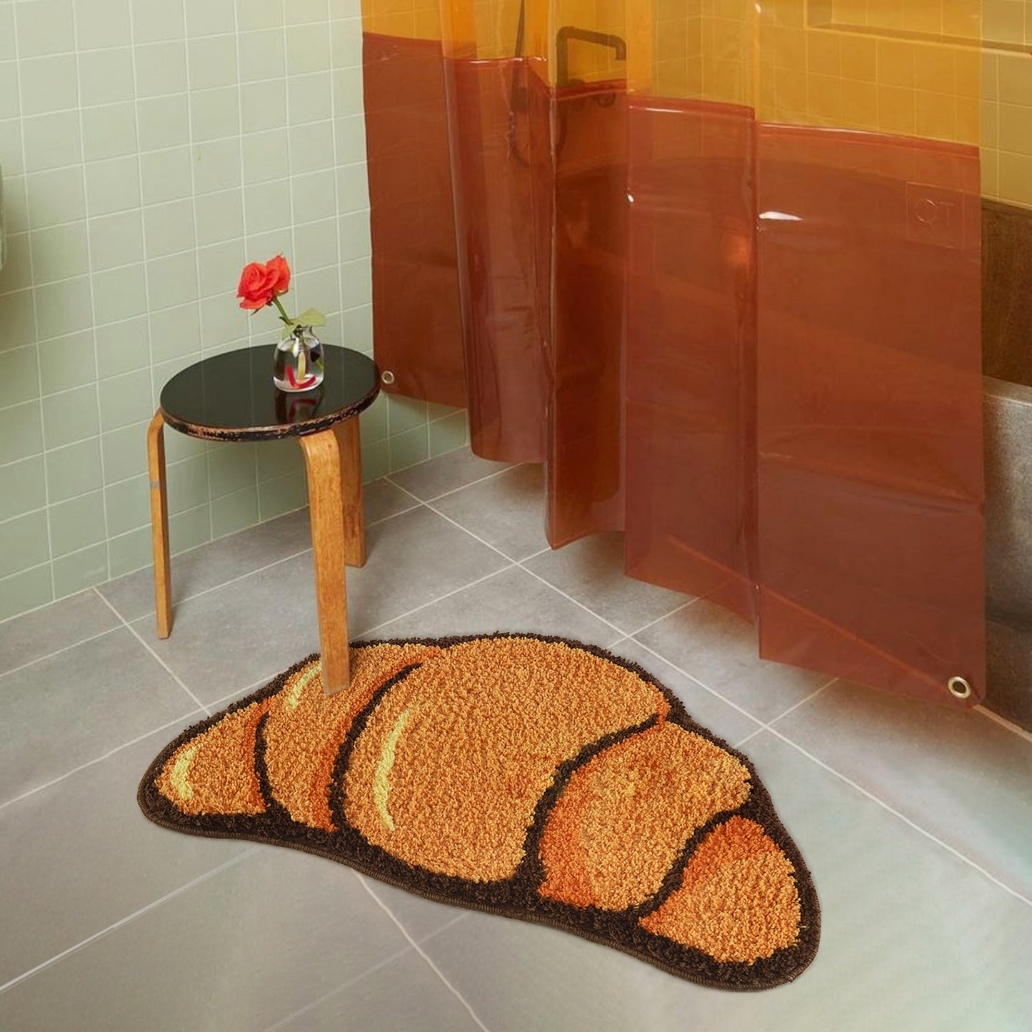 Croissant Fluffy Tufted Carpet - My Store