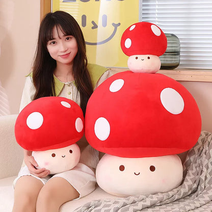 Red Plush Mushroom 'Squeezy' - My Store