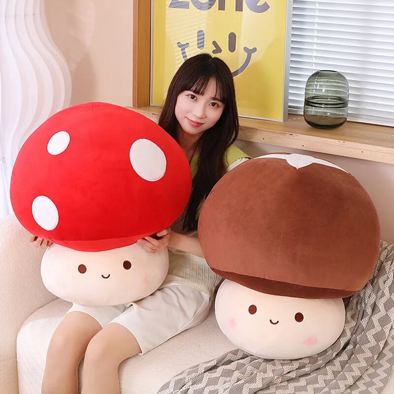 Red Plush Mushroom 'Squeezy' - My Store