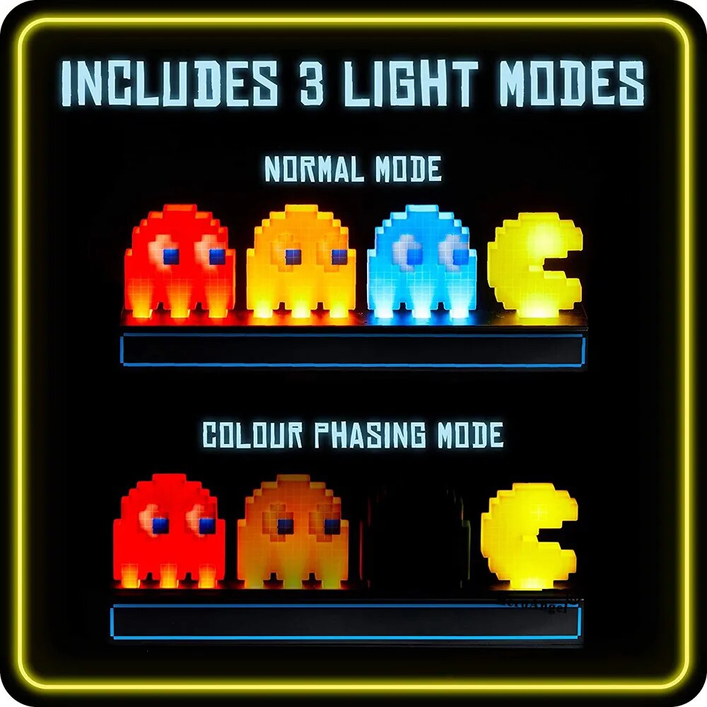 Pac Man Voice Activited LED Light - My Store