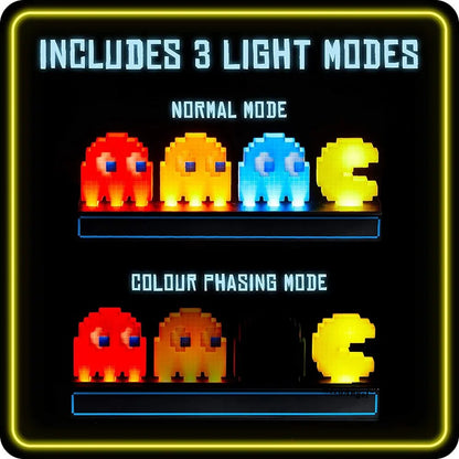 Pac Man Voice Activited LED Light - My Store