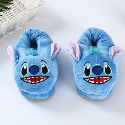 Stitch Plush Slippers - My Store
