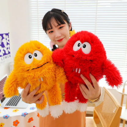 Yellow Plush M&M Fluffy 'Squeezy' - My Store