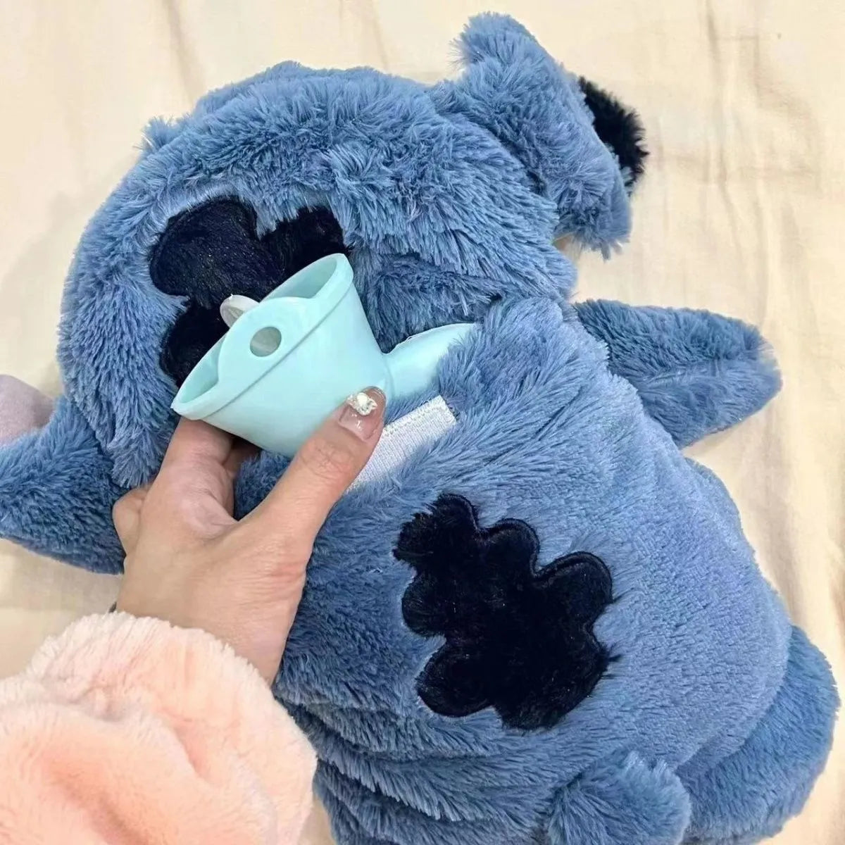Lilo and Stitch Plush Back with secret pouch