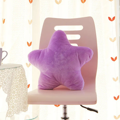 Purple Plush Star Pillow - My Store