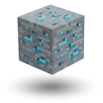 Blue Minecraft Ore LED Light - My Store