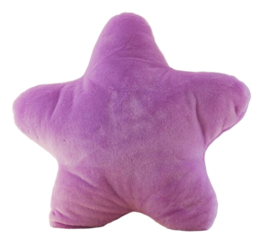 Purple Plush Star Pillow - My Store