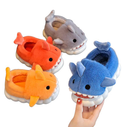 Shark Plush Slippers - My Store