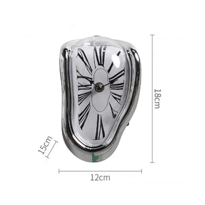 Melting Clock (Sillver) - My Store