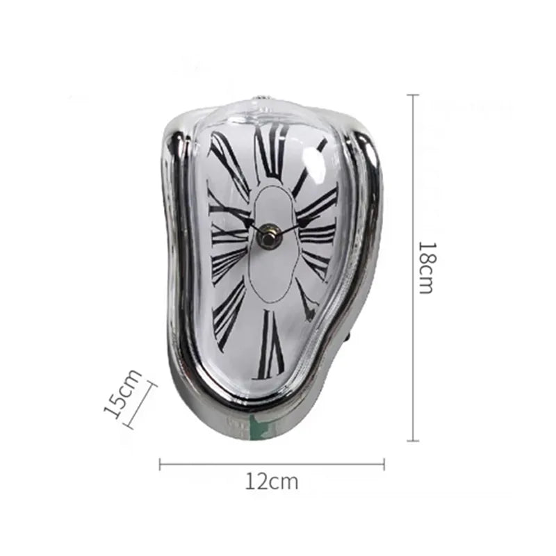 Melting Clock (Black) - My Store