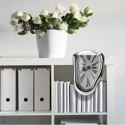 Melting Clock (White) - My Store