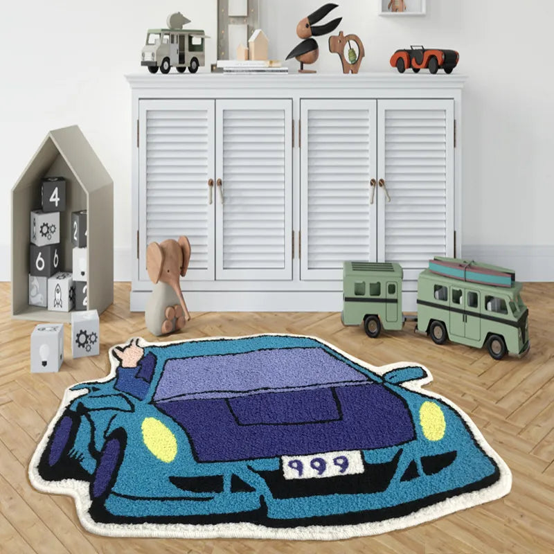 Travis Scott Car Tufted Carpet