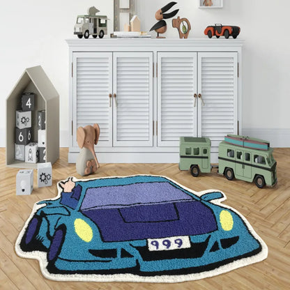 Travis Scott Car Tufted Carpet
