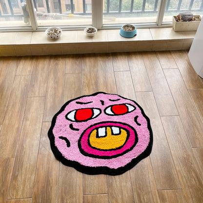Cherry Bomb Fluffy Tufted Carpet (Pink) - My Store