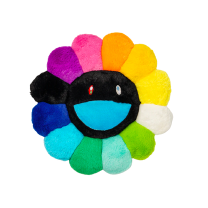 Black Multicolored Takashi Murakami Smiling Flower - My Store