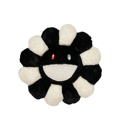 Black White Takashi Murakami Smiling Flower - My Store