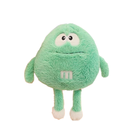 Green Plushy M&M Fluffy 'Squeezy' - My Store