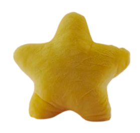 Yellow Plush Star Pillow - My Store