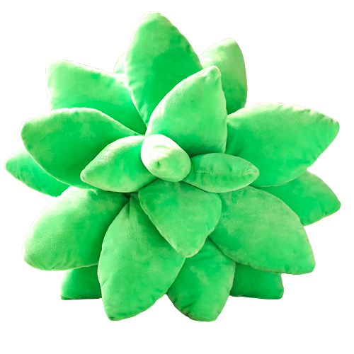 Succulent Plush Stuffed Pillow (Light Green) - My Store