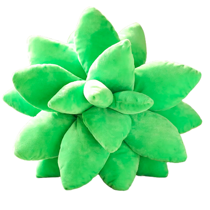 Succulent Plush Stuffed Pillow (Light Green) - My Store