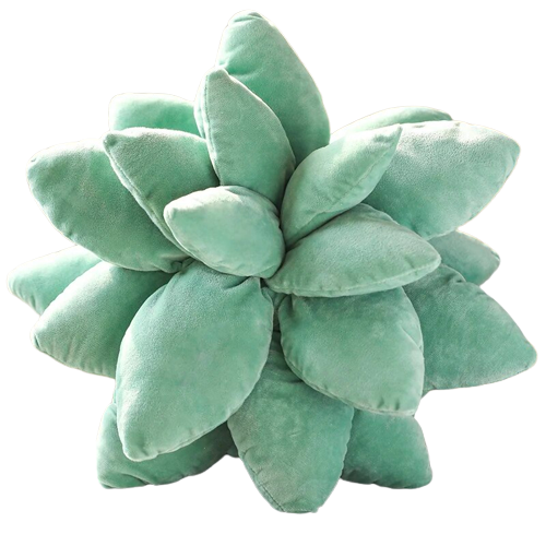 Succulent Plush Stuffed Pillow (Army Green) - My Store