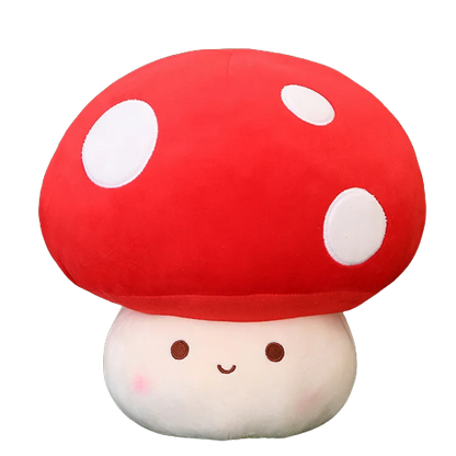 Red Plush Mushroom 'Squeezy' - My Store
