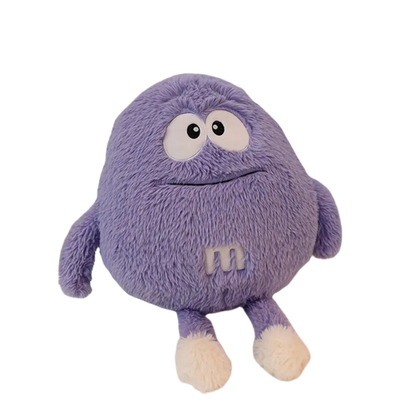 Purple Plushy M&M Fluffy 'Squeezy' - My Store