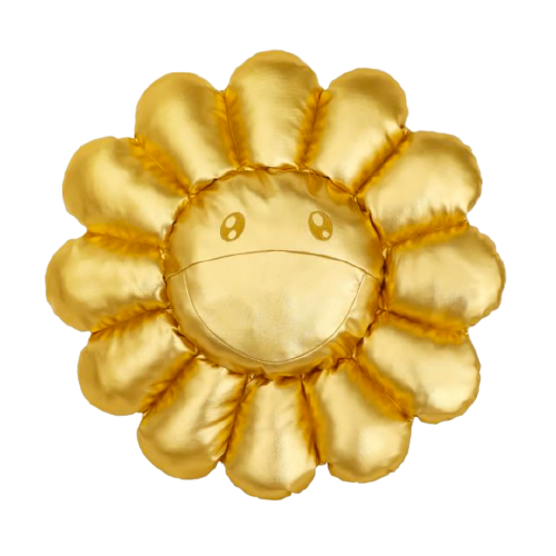 Gold Takashi Murakami Smiling Flower - My Store