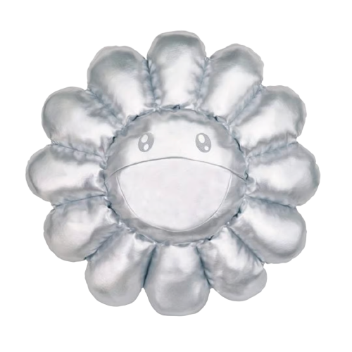 Silver Takashi Murakami Smiling Flower - My Store