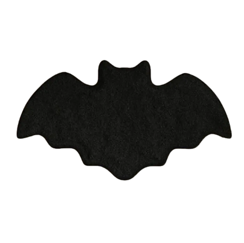 Bat Shaped Plush Tufted Carpet