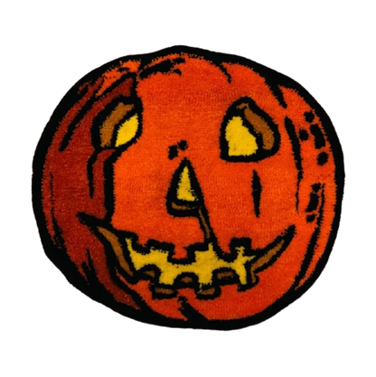 Evil Pumpkin Tufted Carpet
