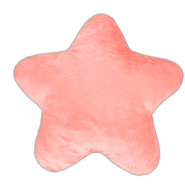 Pink Plush Star Pillow - My Store